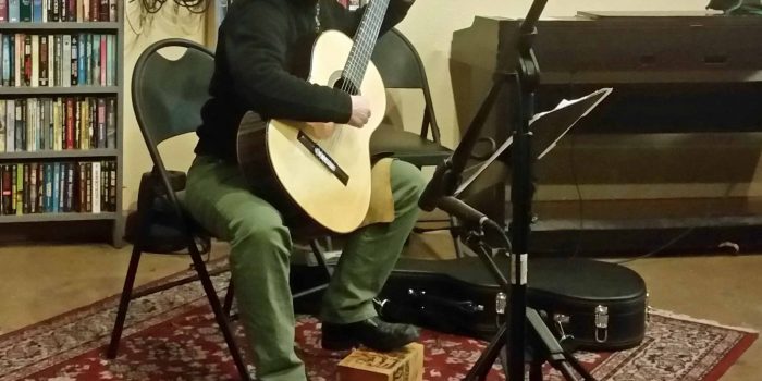 Classical Guitar Cabaret at Couth Buzzard